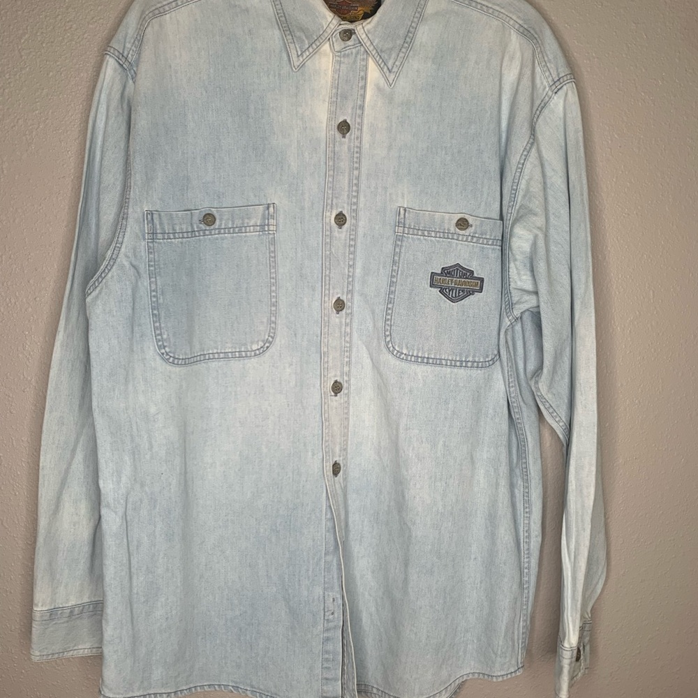 Harley Davidson Denim Shirt